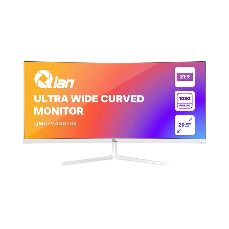 MONITOR CURVO QIAN ULTA WIDE 30" FHD 200hz 10ms QMC-VA30-02 - qmc-va30-02