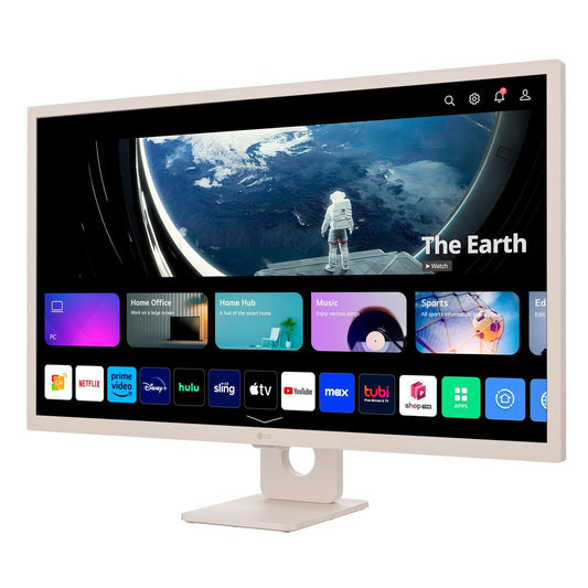 MONITOR IPS SMART FHD 31.5" 16:9, 5MS 60 HZ WEBOS HOME OFFICE READY (32SR50F) - 32sr50f