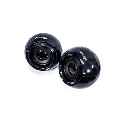 BOCINAS VORAGO 2.0 3.5MM PASIVAS PARA COMPUTADORA NEGRO SPK-105 - 7502266674818-v