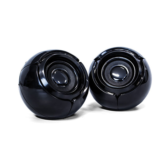 BOCINAS VORAGO 2.0 3.5MM PASIVAS PARA COMPUTADORA NEGRO SPK-105 - 7502266674818-v