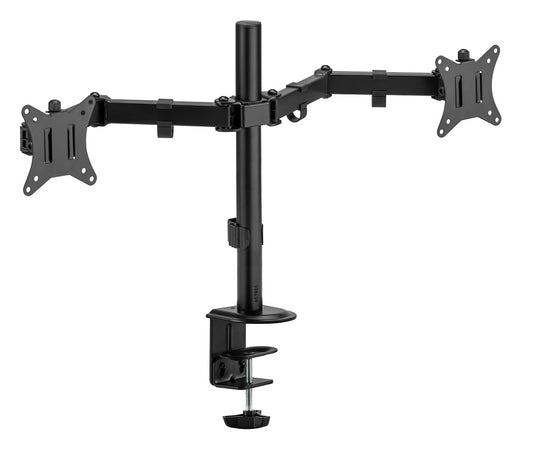SOPORTE DE ESCRITORIO ACTECK SM490 ARTICULADO P/2 MONITORES 17"-32" AC-934602 - ac-934602