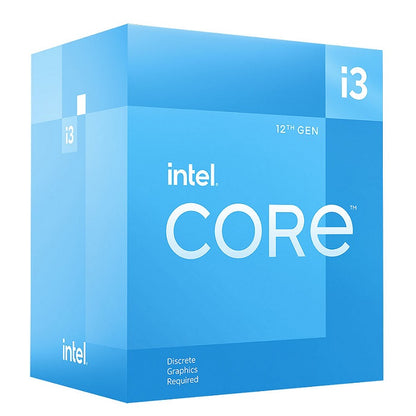 CPU INTEL CORE I3 12100 SOC 1700 12TH GEN 3.3GHZ BX8071512100 - bx8071512100