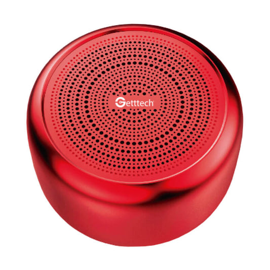 MINI BOCINA GETTTECH GAM-31501R BLUETOOTH 4.2 MELODIC ROJO SG-220 - gam-31501r