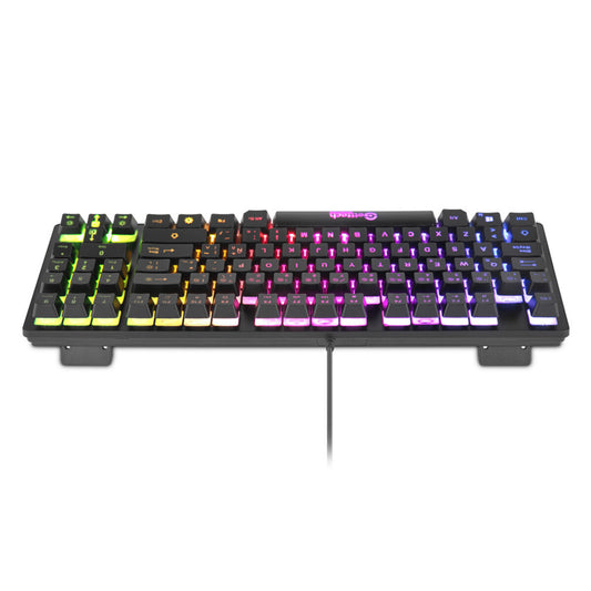 TECLADO SLIM TKC GETTTECH GAMER RGB ALAMBRICO GPK-ESMWR-G2 - gpk-esmwr-g2