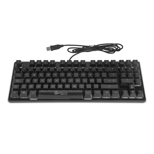 TECLADO SLIM TKC GETTTECH GAMER RGB ALAMBRICO GPK-ESMWR-G2 - gpk-esmwr-g2