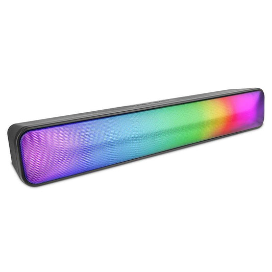 BARRA DE SONIDOS GETTTECH BT 3.5mm ALTAVOZ RMS DE 3W RGB GUS-MSRBT-01 - gus-msrbt-01