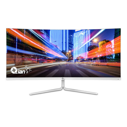 Qian 30" Ultra Wide FHD 1080P Curved Office Monitor - SKU: QMC-VA30-01 - qmc-va30-01