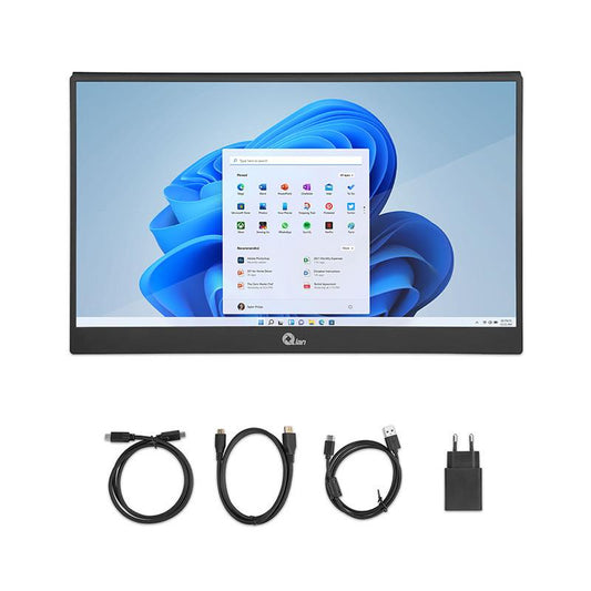 MONITOR PORTATIL QIAN 15.6" FHD IPS QMP-IP16S - qmp-ip16s