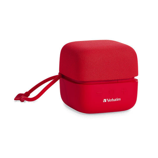 BOCINA INALAMBRICO VERBATIM BLUETOOTH-MICROSD- ROJO VB70225 - vb70225